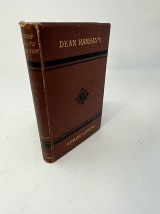 Item #28813 REMINISCENCES OF SCOTTISH LIFE AND CHARACTER. E. B. Ramsay