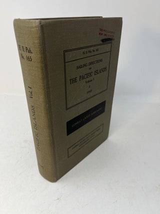 Item #28884 SAILING DIRECTIONS For THE PACIFIC ISLANDS Volume I: Western Groups