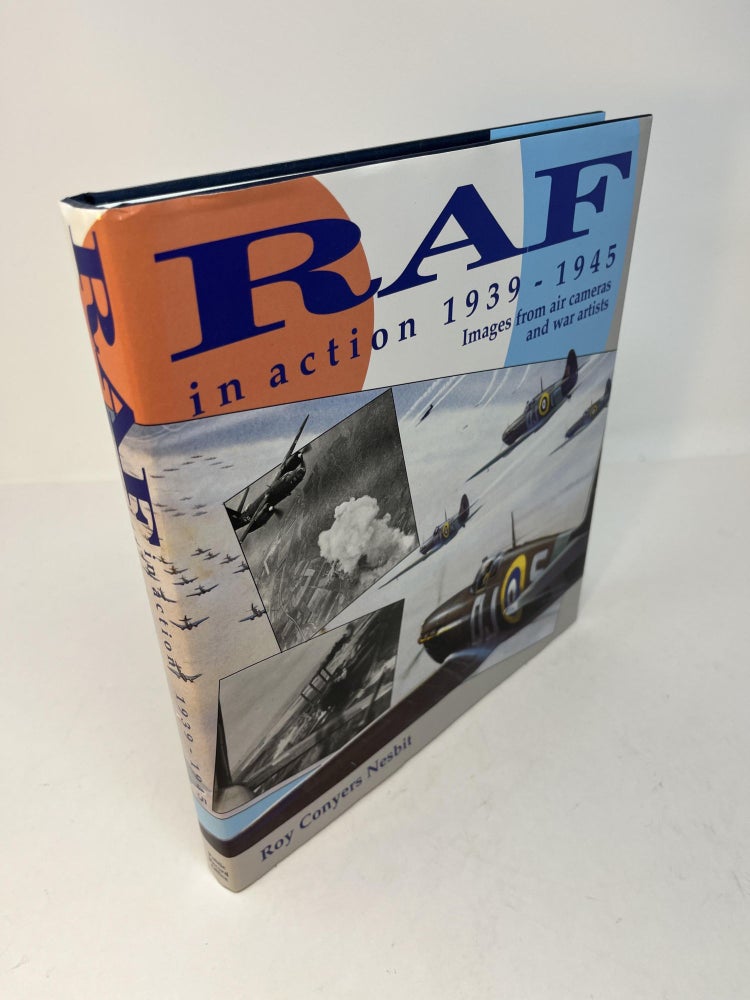 Item #29182 RAF in action 1939-1945. Roy Conyers Nesbit.
