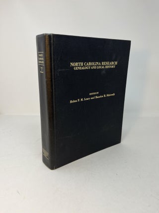 Item #29473 NORTH CAROLINA RESEARCH GENEALOGY AND LOCAL HISTORY. Leary. Helen F. M., Muarice R....