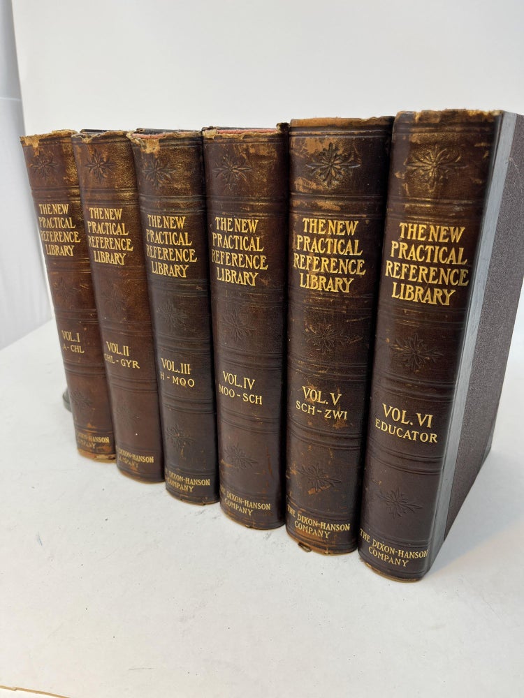 Item #29548 THE NEW PRACTICAL REFERENCE LIBRARY (6 volume set, complete). Charles H. - Sylvester, in chief.