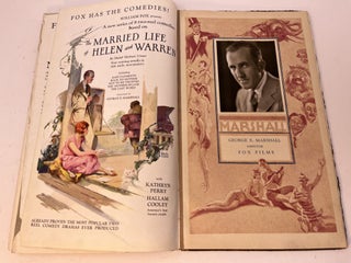 FOX - A STANDARD OF BUSINESS IN THE REALM OF ENTERTAINMENT. FOX FILM CORPORATION 1926 - 1927. Publicity Posters, Color Portraits of Actors, Directors and Actresses. Views Of Fox Studios in Hollywood.
