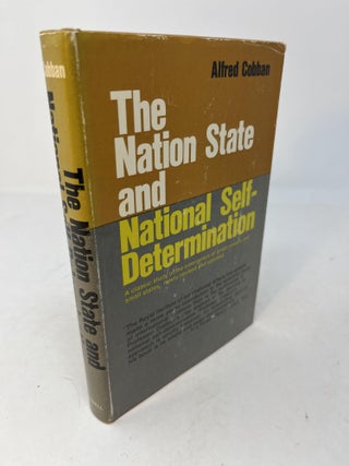 Item #29862 THE NATION STATE AND NATIONAL SELF-DETERMINATION. Alfred Cobban