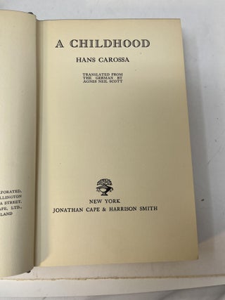 A CHILDHOOD