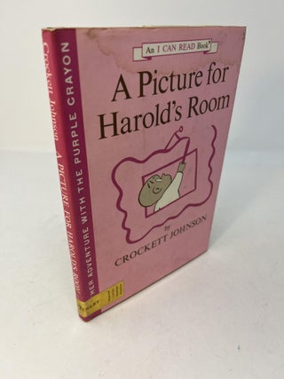 Item #30118 A PICTURE FOR HAROLD'S ROOM. Crockett Johnson
