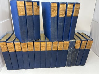 Item #30443 THE WRITINGS OF MARK TWAIN (22 of 23 volumes). Mark and Twain, Charles Dudley Warner...