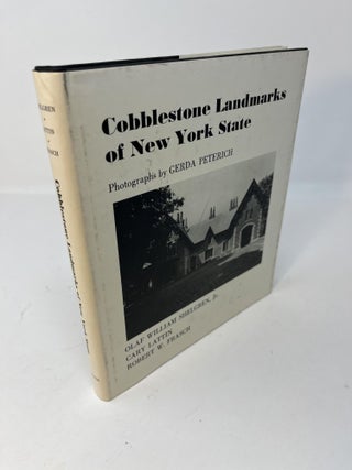 Item #30641 COBBLESTONE LANDMARKS OF NEW YORK STATE. Olaf William Jr. Shelfren, Robert W....