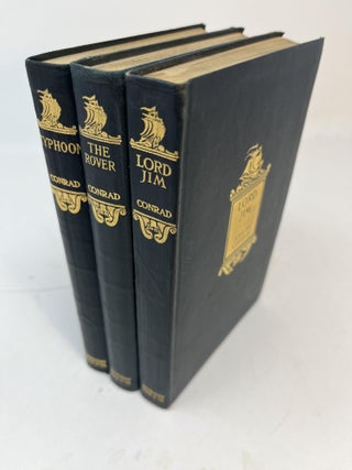 Item #30784 LORD JIM, THE ROVER, TYPHOON. 3 Volume Set. Joseph Conrad