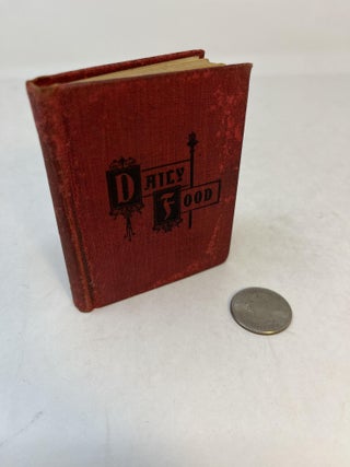 Item #30989 DAILY FOOD FOR CHRISTIANS: A Promise, And Another Scriptural Portion, With A Verse Of...