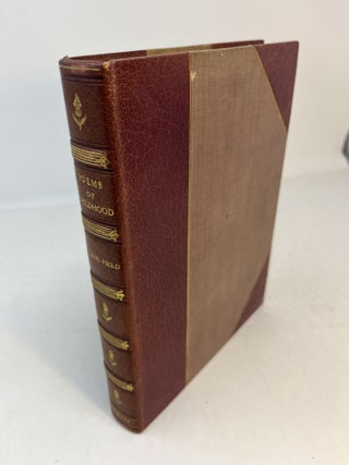 Item #31230 POEMS OF CHILDHOOD. (Stikeman binding). Eugene Field, Maxfield Parrish