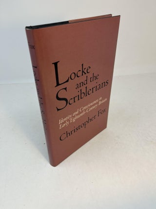 Item #31231 LOCKE AND THE SCRIBLERIANS. Identity and Consciousness in Early Eighteenth-Century...