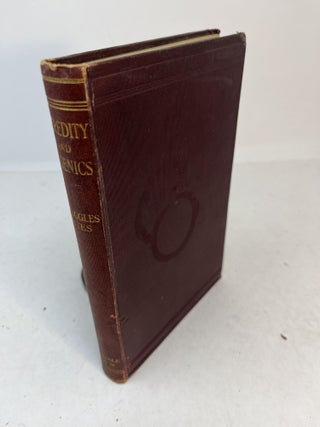 Item #31269 HEREDITY AND EUGENICS. R. Ruggles Gates