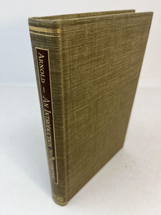 Item #31283 AN INTRODUCTION TO PALEOBOTANY. Chester A. Arnold