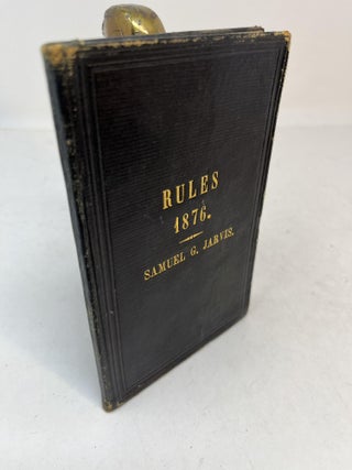 Item #31370 RULES OF THE SENATE AND HOUSE OF REPRESENTATIVES OF THE STATE OF NEW HAMPSHIRE With...
