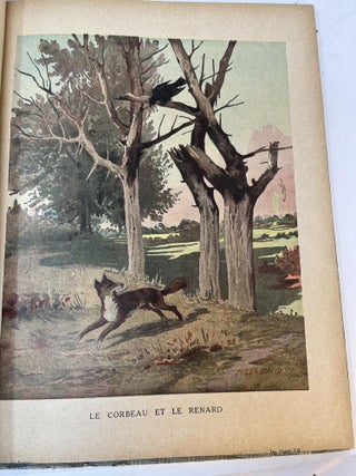 Choix De Fables De LA FONTAINE Album Pour Les Enfants Avec De Nombreuses Illustrations.