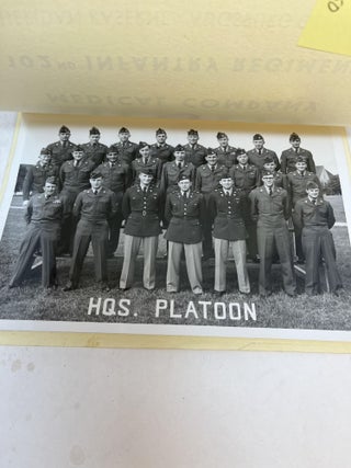 MEDICAL COMPANY 102ND INFANTRY REGIMENT. Sheridan Kaserne - Augsburg Germany. May 1952.