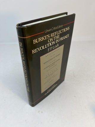 Item #31784 BURKE'S REFLECTIONS ON THE REVOLUTION IN FRANCE. F. P. Lock