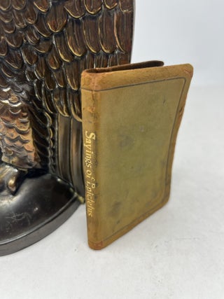 Item #31818 SAYINGS AND MAXIMS OF EPICTETUS. Rudolf Dircks, selected by