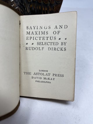 SAYINGS AND MAXIMS OF EPICTETUS