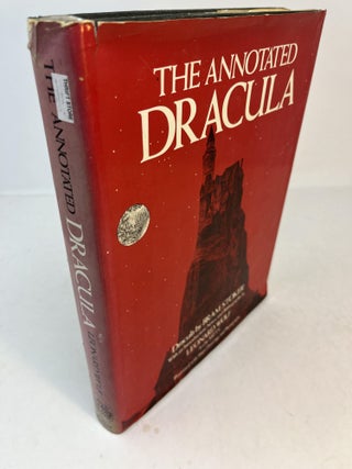 Item #31871 THE ANNOTATED DRACULA. Bram. Intro and Stoker, Leonard Wolf., Satty