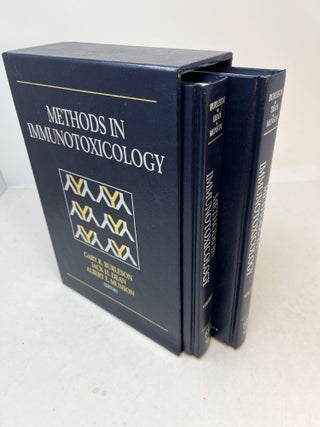 Item #32009 METHODS IN IMMUNOTOXICOLOGY (2 volume set, complete). Gary R. Burleson, Jack H. Dean,...