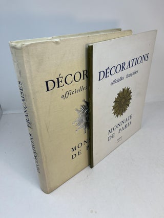 Item #32099 DECORATIONS OFFICIELLES FRANCAISES. 1956 edition and 1967 Additif. 2 Volumes....