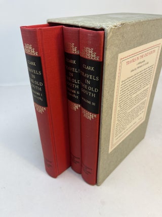 Item #32159 TRAVELS IN THE OLD SOUTH. A Bibliography. 3 Volumes in Slipcase. Thomas D. Clark