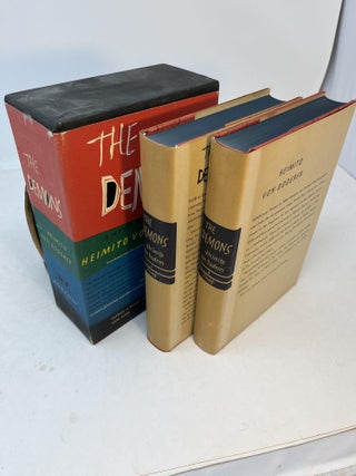 Item #32199 THE DEMONS. 2 Volumes in Slipcase. Heimito Van Doderer, Richard and Clara Winston,...