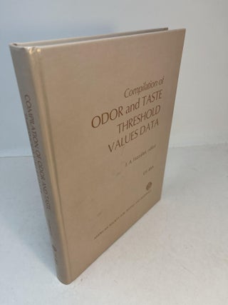 Item #32554 Compilation of ODOR AND TASTE THRESHOLD VALUES DATA. F. A. Fazzalari
