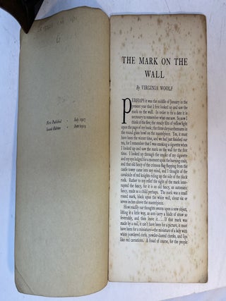 THE MARK ON THE WALL