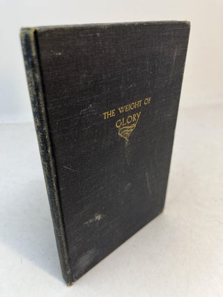 Item #32766 THE WEIGHT OF GLORY. And Other Addresses. C. S. Lewis