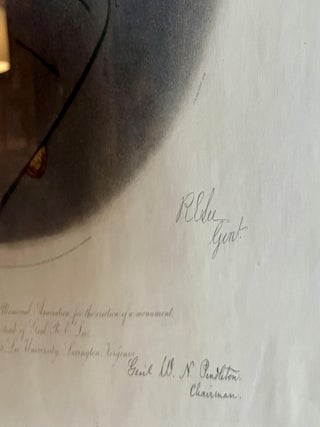 [ART] Two Hand-colored Fine Engravings of ROBERT E. LEE and THOMAS J. (STONEWALL) JACKSON
