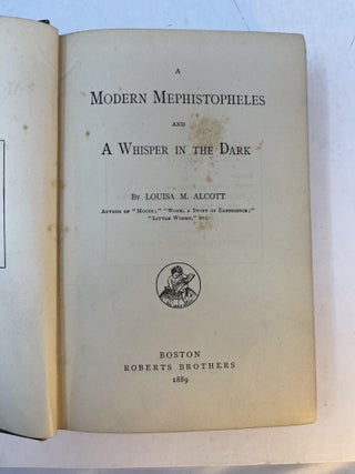 A MODERN MEPHISTOPHELES and A WHISPER IN THE DARK