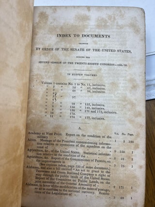 PUBLIC DOCUMENTS Printed by the Order of THE SENATE OF THE UNITED STATES, Second Session of the Twenty-Eighth Congress, Begun and Held At The City of Washington, December2, 1844, in the Sixty-Ninth Year of the Independence of the United States. Embraced in Eleven Volumes. VOLUME VII, Containing Documents From No. 98 to No. 135.