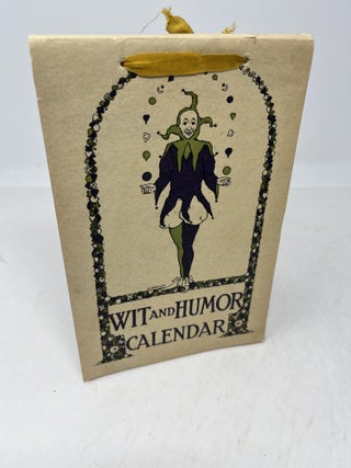 Item #34363 WIT AND HUMOR CALENDAR 1920