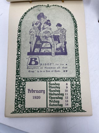 WIT AND HUMOR CALENDAR 1920