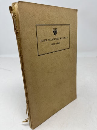 Item #34536 JOHN MAYNARD KEYNES 1883 - 1946: Fellow and Bursar