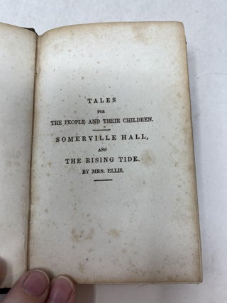 TALES FOR THE PEOPLE AND THEIR CHILDREN: Somerville Hall and The Rising Tide.