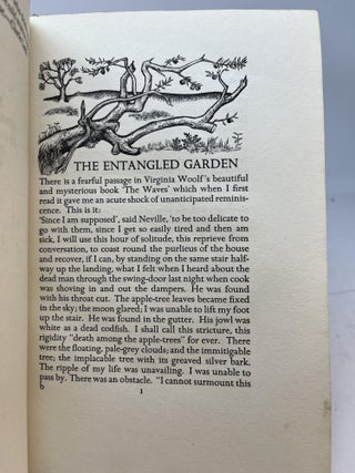 THE APPLE TREES. Four Reminiscences. ( signed )