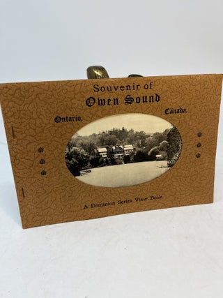 Item #35442 Souvenir of OWEN SOUND Ontario, Canada. A Dominion Series View Book