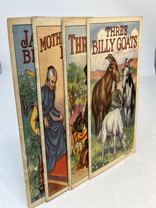 Set of 12 LINENETTE Books. Including: Three Little Kittens. Hansel and Gretel. Dick Whittington. Three Billy Goats. Jack and the Beanstalk. Little Black Sambo. Peter Rabbit. Mother Hubbard's Dog. Three Bears. Gingerbread Man. Little Red Riding Hood. Henny Penny.