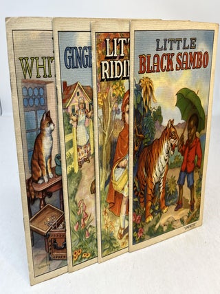 Set of 12 LINENETTE Books. Including: Three Little Kittens. Hansel and Gretel. Dick Whittington. Three Billy Goats. Jack and the Beanstalk. Little Black Sambo. Peter Rabbit. Mother Hubbard's Dog. Three Bears. Gingerbread Man. Little Red Riding Hood. Henny Penny.