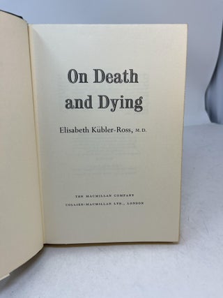 ON DEATH AND DYING