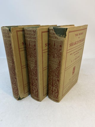 Item #36351 SHAKESPEARE'S TRAGEDIES, HISTORIES, and COMEDIES. 3 VOLUME SET, complete. William...