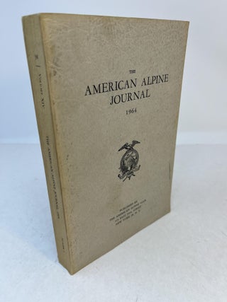 Item #36358 THE AMERICAN ALPINE JOURNAL. Volume 38. Volume XIV, Number I. 1964. H. Adams Carter