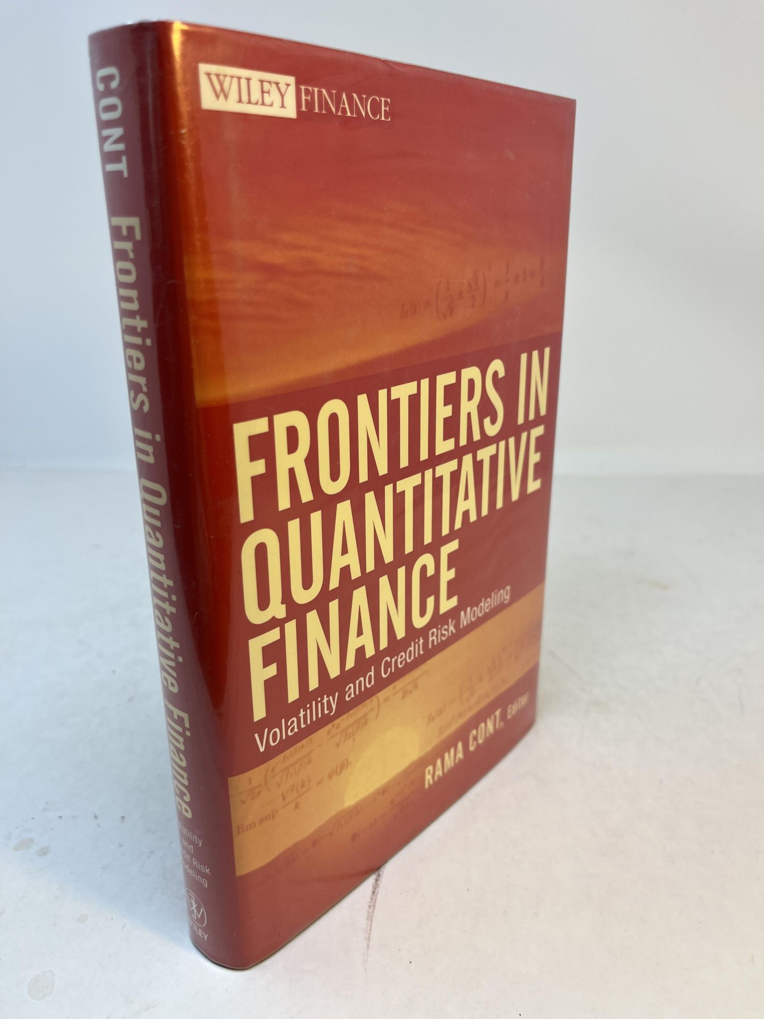 FRONTIERS IN QUANTITATIVE FINANCE. Volatility and Credit Risk Modeling ...