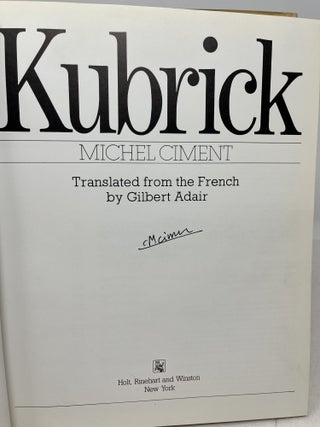 KUBRICK. ( Signed )