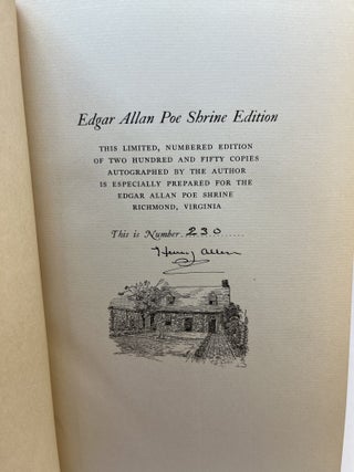 ISRAFEL. The Life and Times of Edgar Allan Poe. 2 Volumes in Slipcase. ( Signed )