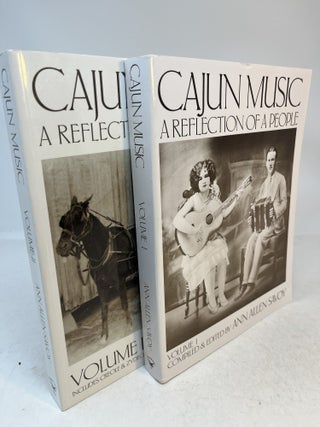 Item #37430 CAJUN MUSIC. A Reflection of a People. Two Volumes, complete. Ann Allen Savoy,...