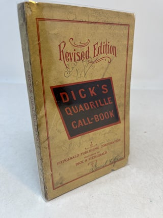 Item #37437 DICK'S QUADRILLE CALL-BOOK and Ball-Room Prompter